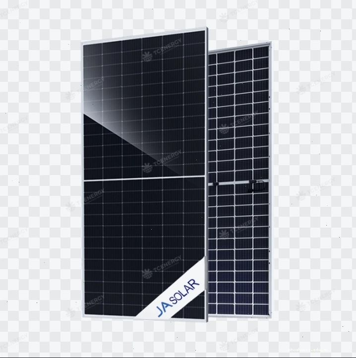 Tấm pin mặt trời JA Solar 600Wp N-type hai mặt kính