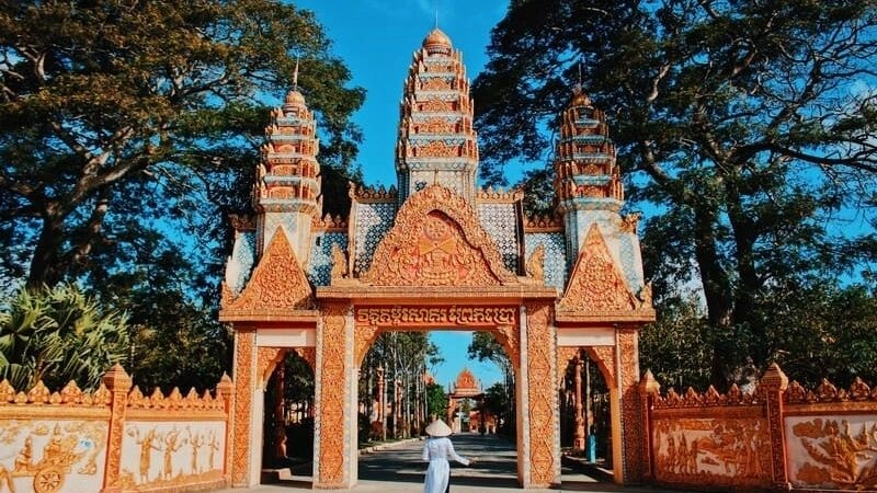 Thiên nhiên Chùa Xiêm Cán hài hòa giữa núi rừng