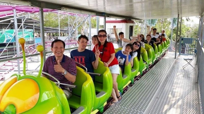 Thiên nhiên Hồ Mây Park trong lành mát mẻ