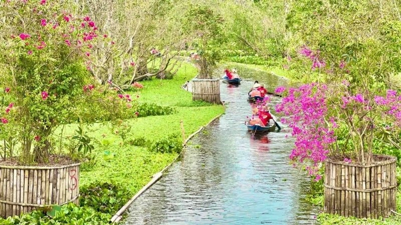 Thiên nhiên rừng tràm Trà Sư trù phú đa dạng sinh vật