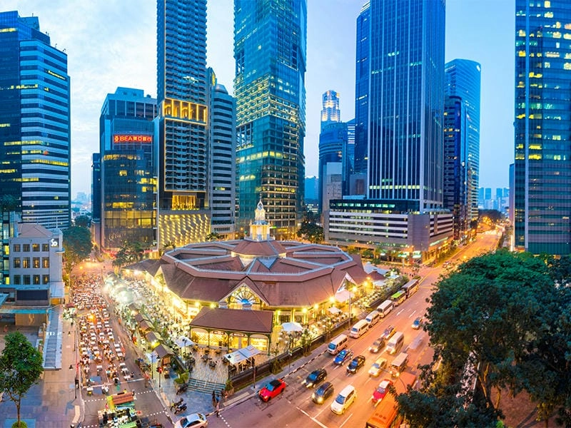 Thiết kế Lau Pa Sat cổ kính Nét cổ điển hòa quyện cùng nhịp sống hiện đại