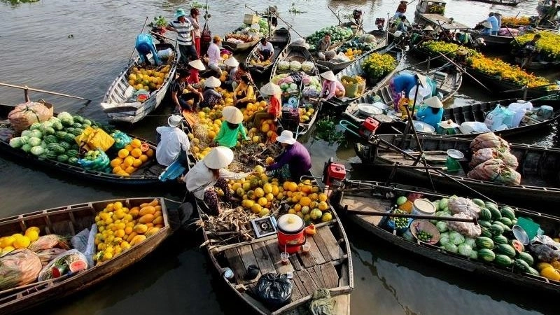Thời điểm lý tưởng để đến thăm chợ nổi Cái Bè