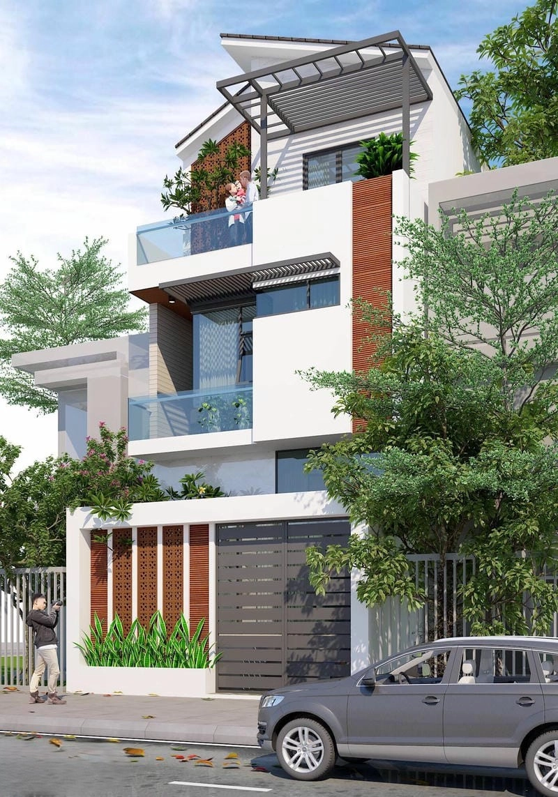 Trải nghiệm nhịp sống hiện đại tại Nhà phố hiện đại Hải Phòng đô thị