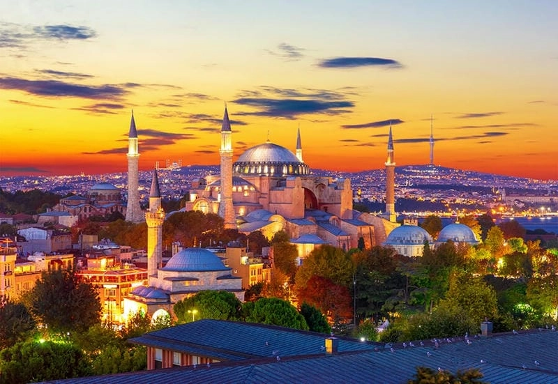 Trải nghiệm Thổ Nhĩ Kỳ Hagia Sophia trong hành trình khám phá