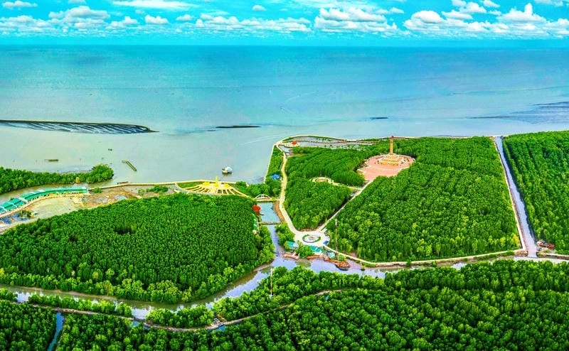 Vẻ đẹp hoang sơ ở Đất Mũi Cà Mau