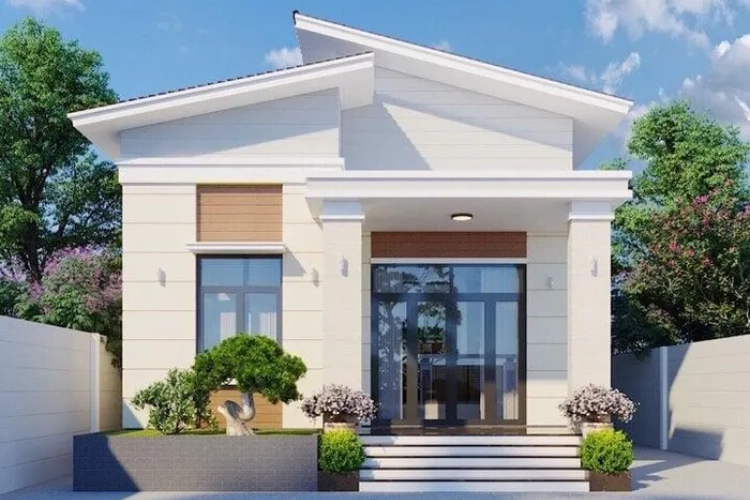 Vẻ đẹp nhà cấp bốn giản dị nông thôn gần gũi yên ả