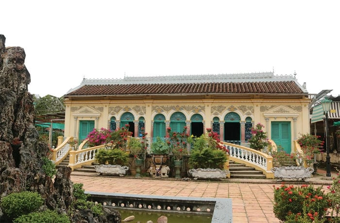 Vẻ đẹp nhà mái ngói An Giang mang kiến trúc truyền thống